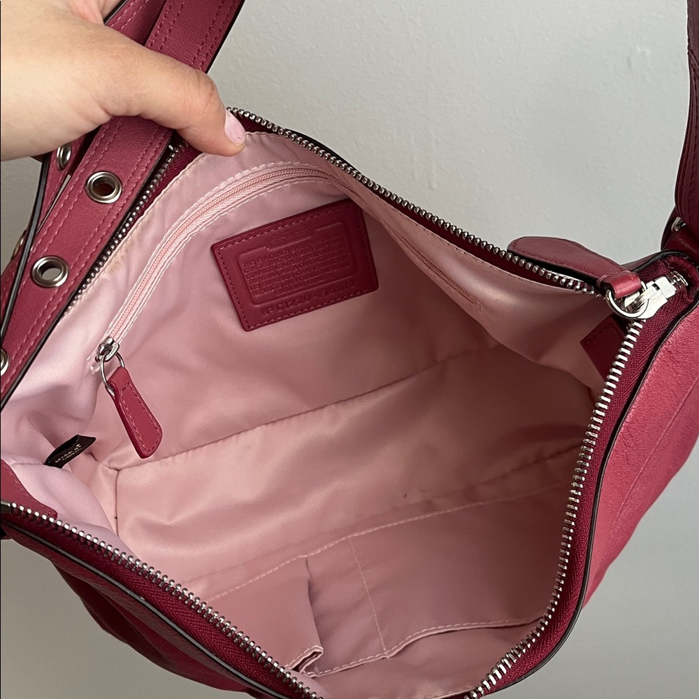 Coach Pleated Ashley Shoulder Bag - Picture 13 of 15